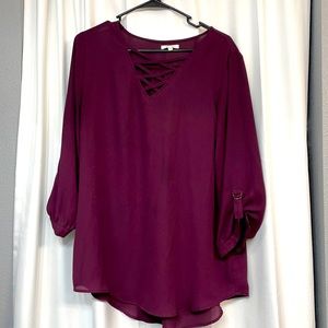 Maurices Tunic Top, Size L